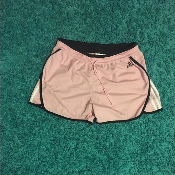 adidas Pants - Light Pink Adidas Running Shorts