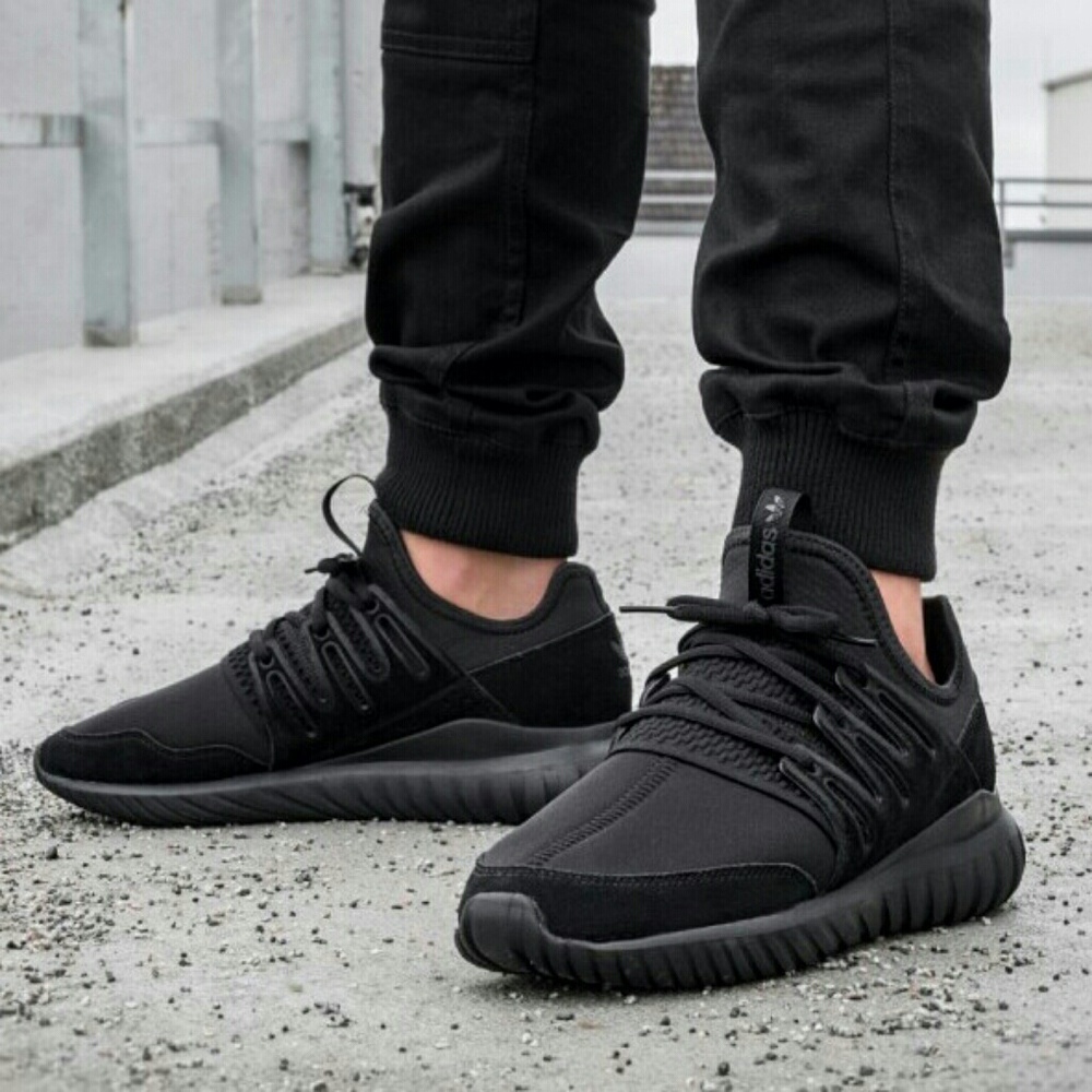 SOLD Adidas Tubular Radial Triple black SOLD - Picture 2 of 5