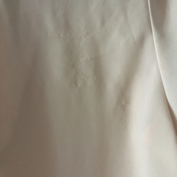 Spense blush pink blouse v neck top size medium - Picture 6 of 8