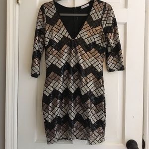 Sequin Night Out Dress