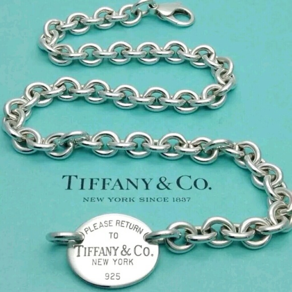 Tiffany & Co. Jewelry - 100% Auth Tiffany & Co Oval Retired Choker/SALE!!