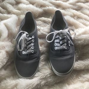 Gray Vans Women's Size 7