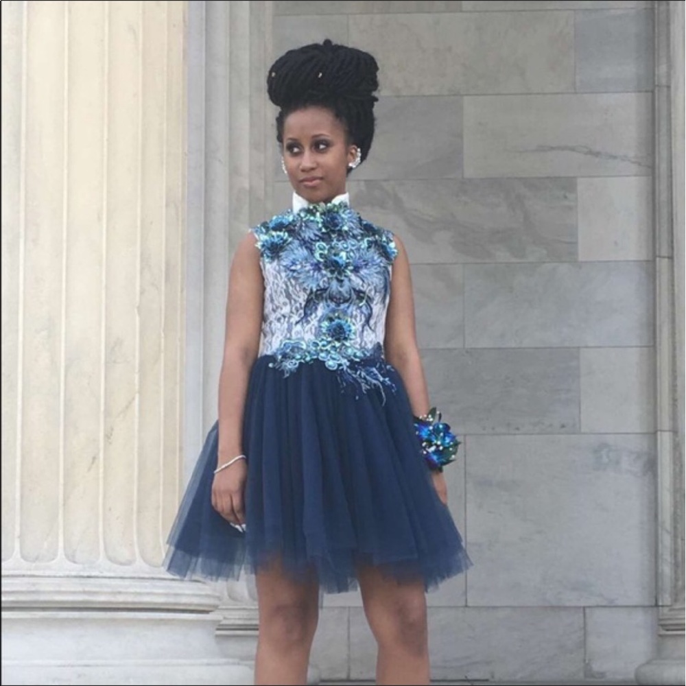 Peacock Prom Dress