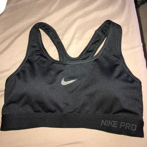 Black Nike sports bra!