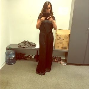 Whole satin jumpsuits