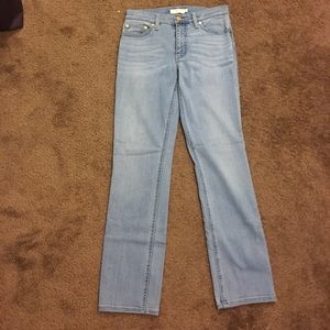 Tory Burch light wash jeans