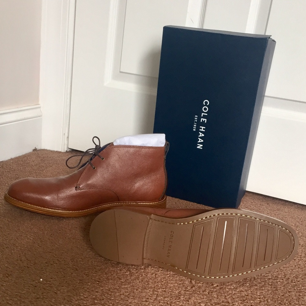 NWT Cole Haan Men's Kennedy Chukka Boots size 11 M