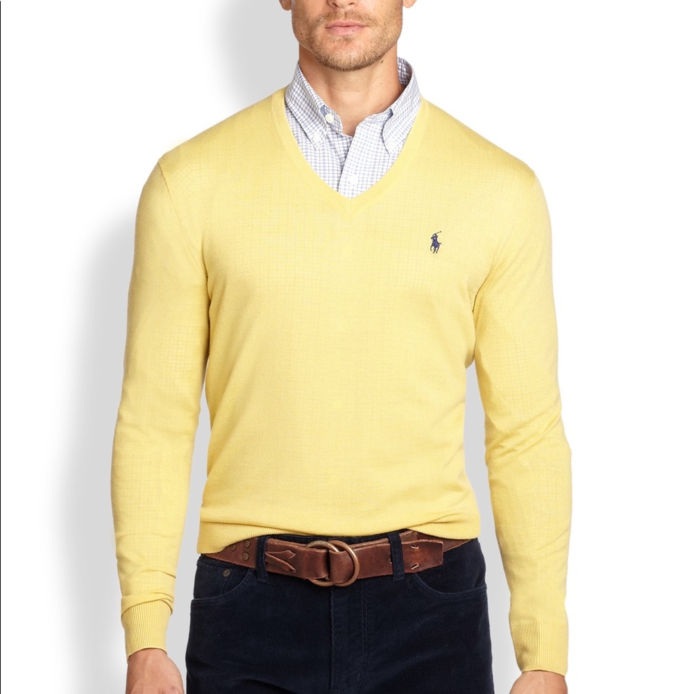 NEVER WORN Polo Ralph Lauren v-neck sweater