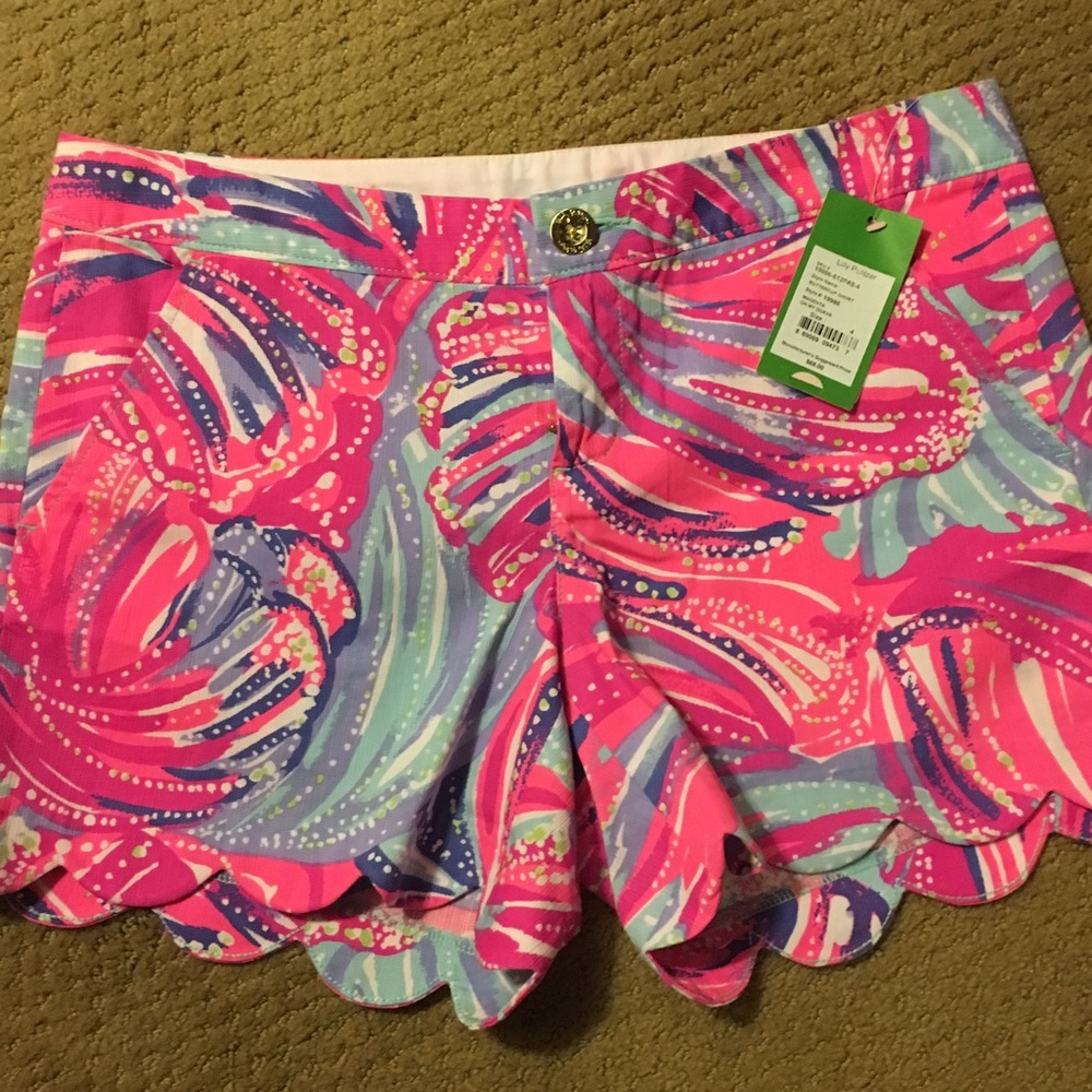 NWT Lilly Pulitzer buttercup shorts size 4