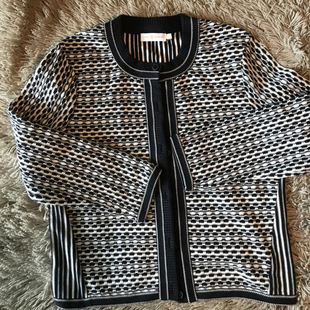 Tory Burch button up cardigan