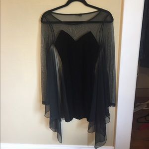 Black Velvet Dress
