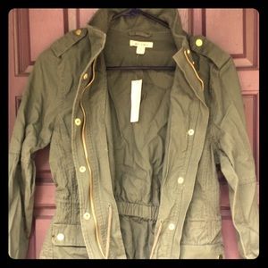 Army green jacket