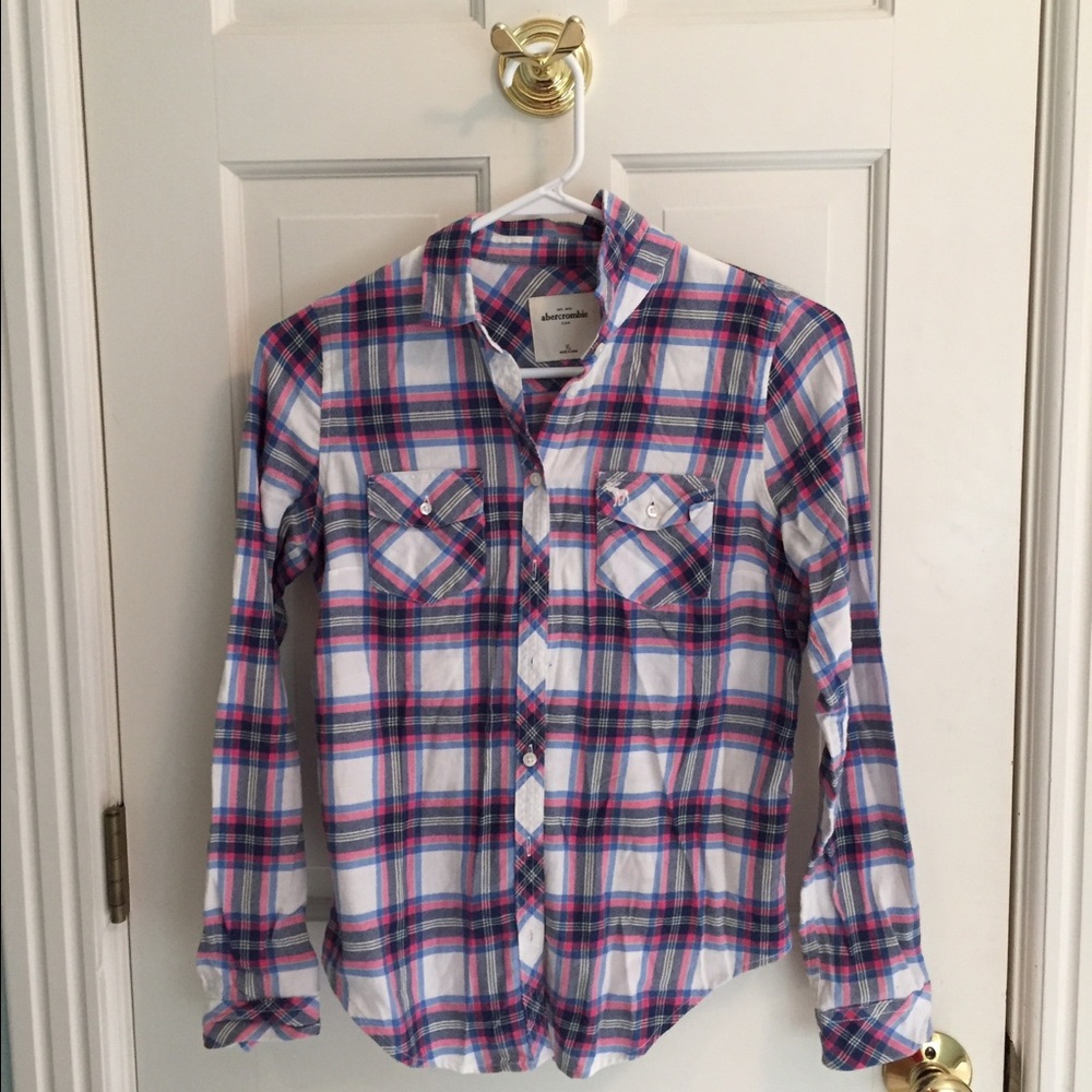Abercrombie kids Plaid shirt