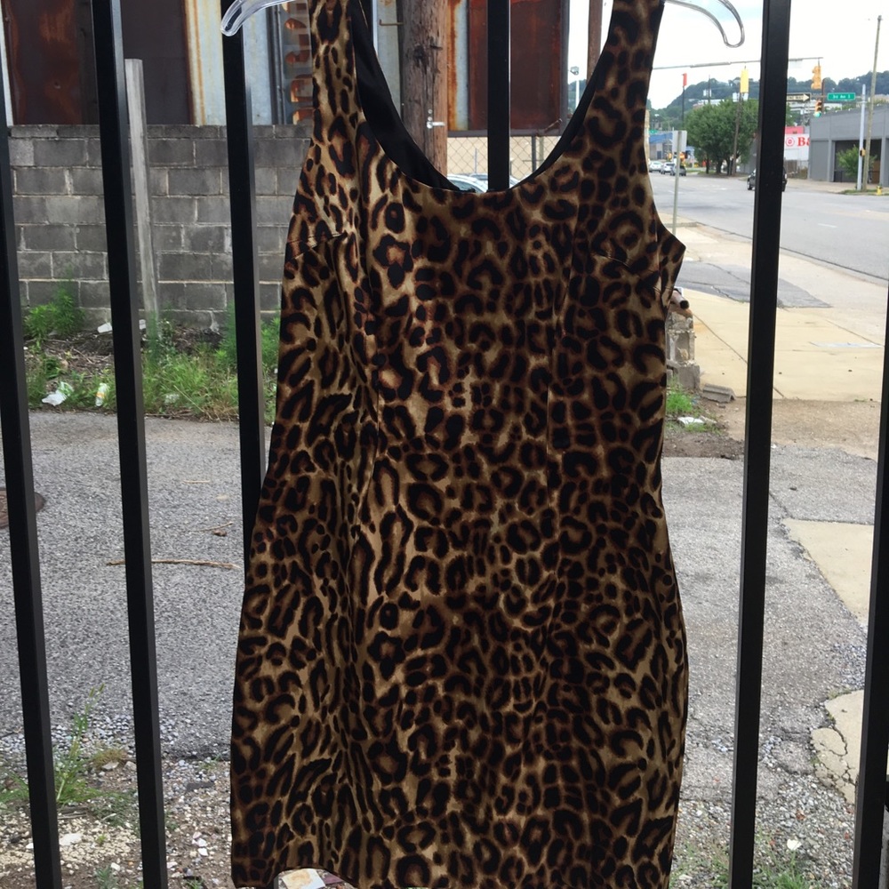 Leopard print dress from A.B.S.