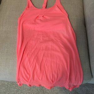 Lululemon razorback tank with built in sports bra