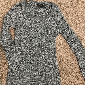 Woven sweater
