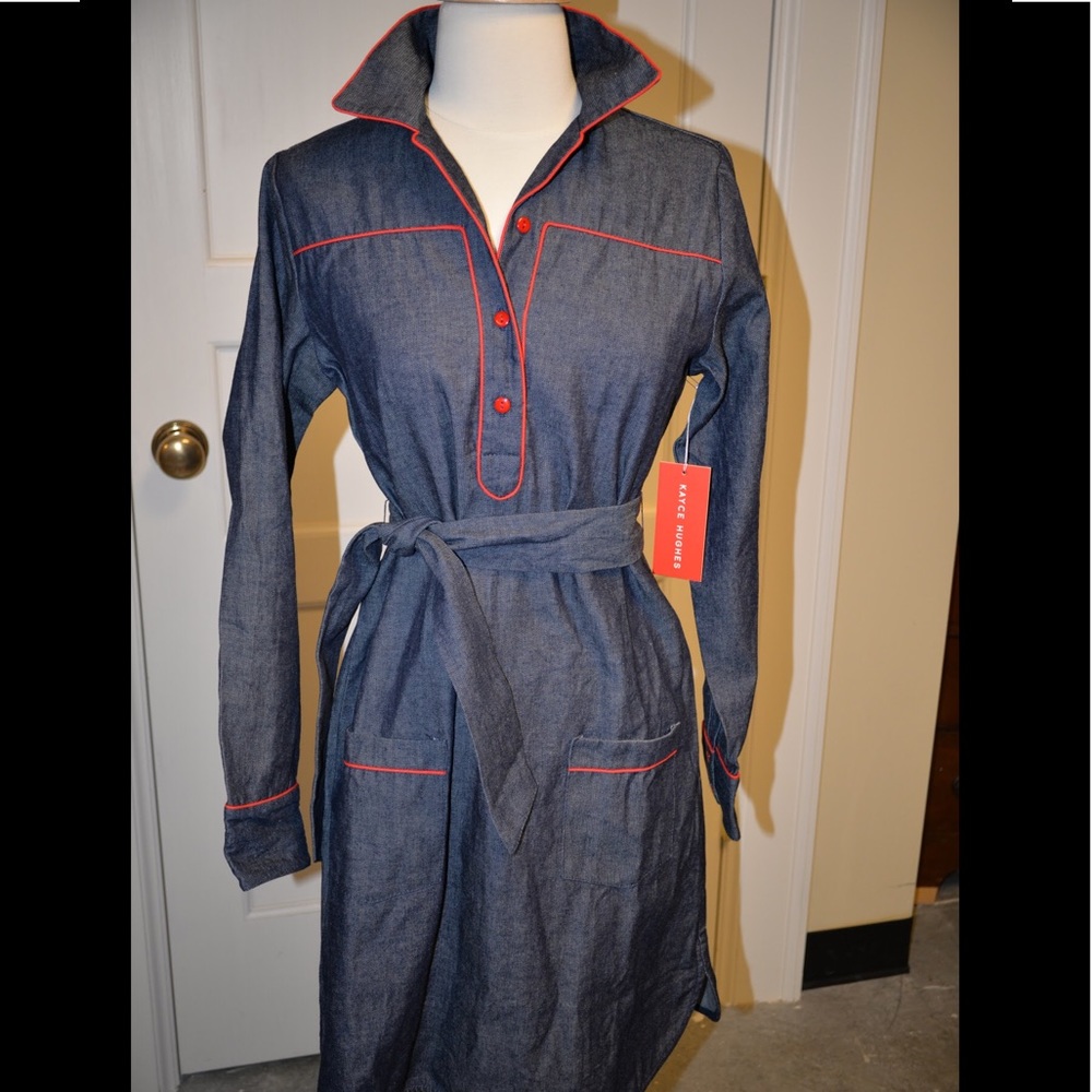 Kayce Hughes Denim Dress