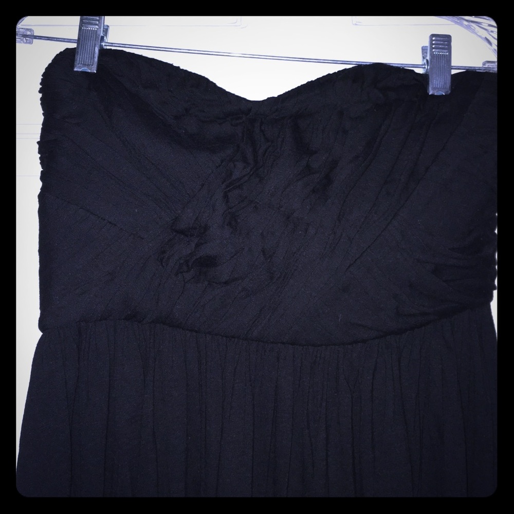 Strapless Little Black Dress