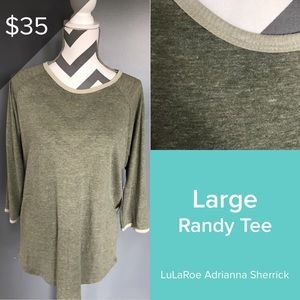 ⚡️⚡️ FLASH SALE! 🌟 LuLaRoe Randy Tee NWT Sz Large