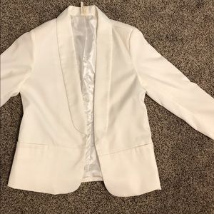 White blazer