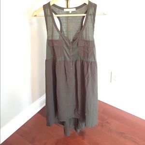 NWOT Racerback high low dress