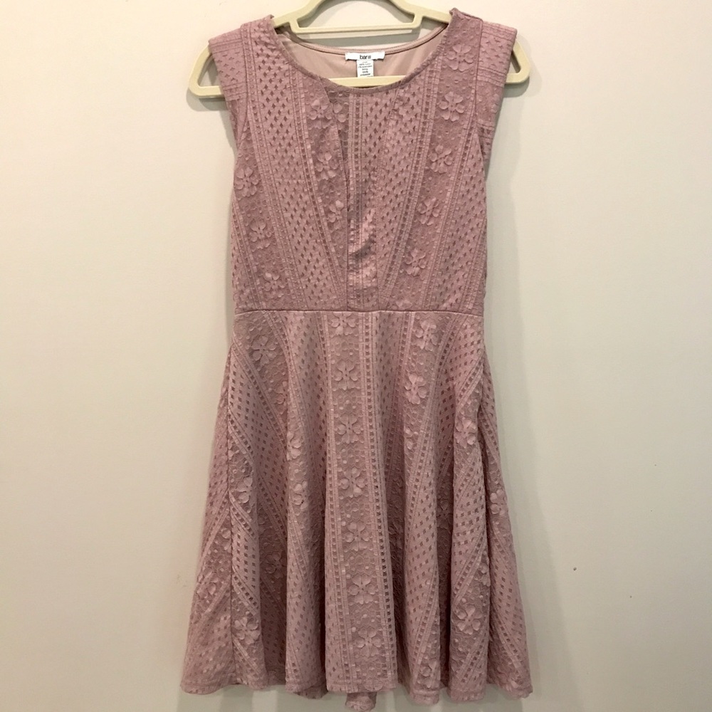 EUC Bar III Mauve Dress, Size M