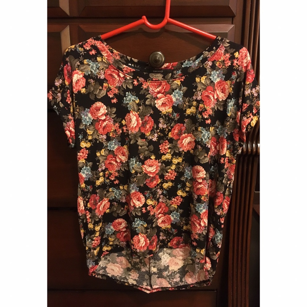 Forever 21 Floral Top
