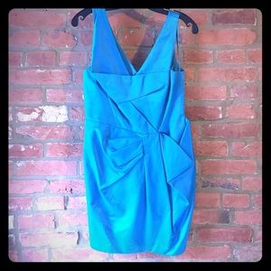BCBG Turquoise Cocktail Dress