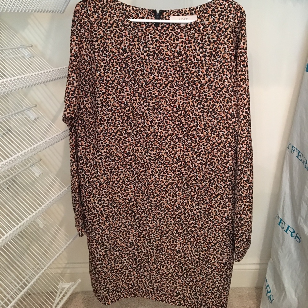 Leopard Long Sleeve Dress