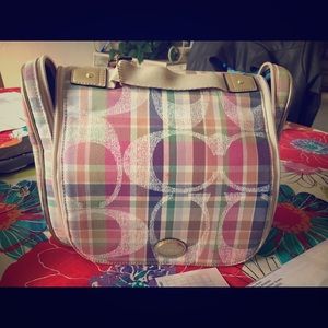 Coach makeup bag