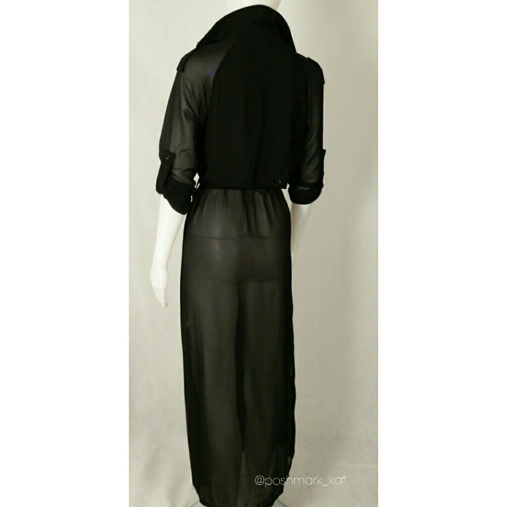 Long Duster Coat - Picture 3 of 4