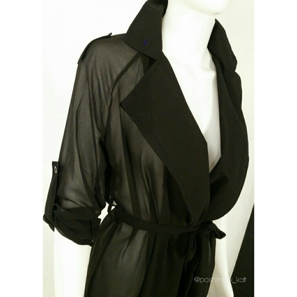 Long Duster Coat - Picture 2 of 4