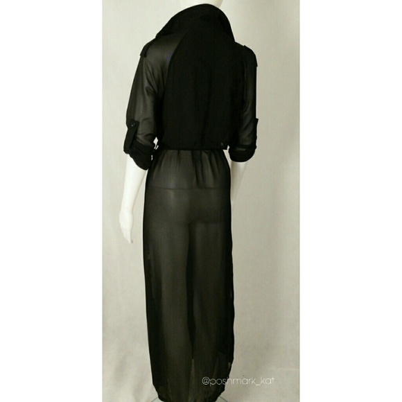 Long Duster Coat - Picture 3 of 4