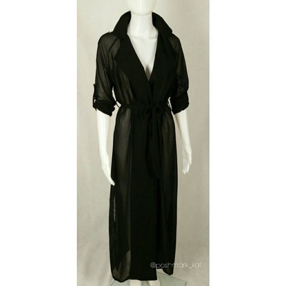 Long Duster Coat - Picture 4 of 4