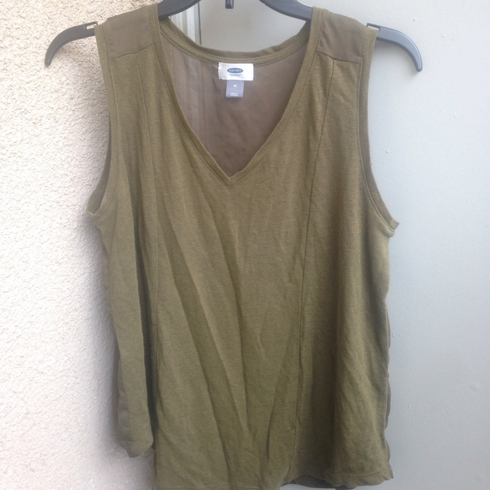 Old Navy Khaki Tank Top