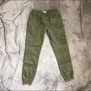 Green Joggers