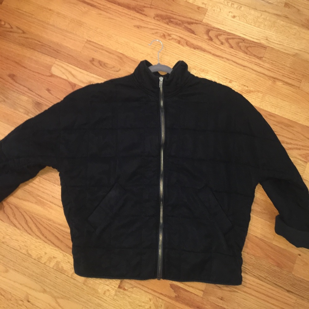 Oversized bomber jacket