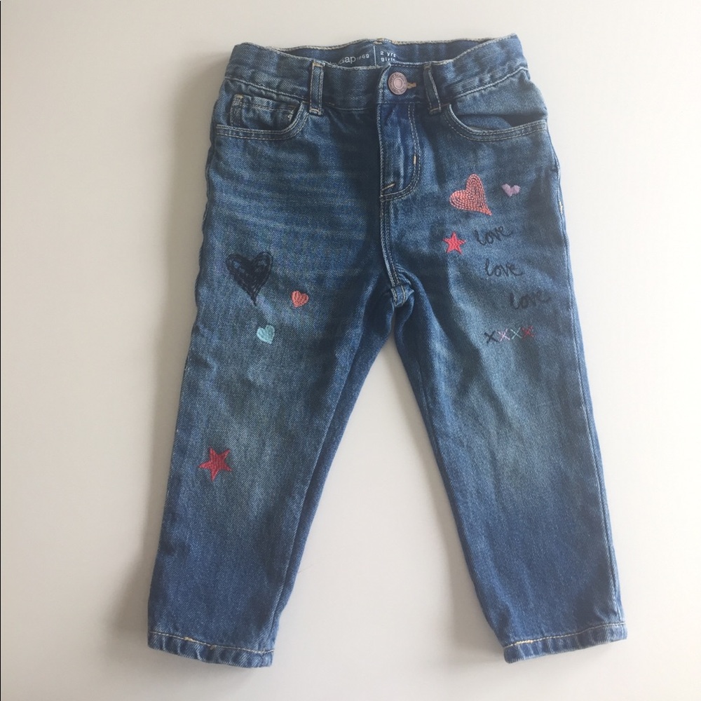 Embroidered Jeans⭐️💕 - Picture 2 of 7