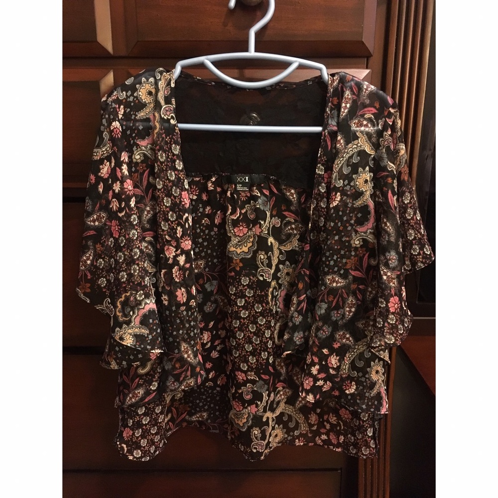 Mesh Cardigan