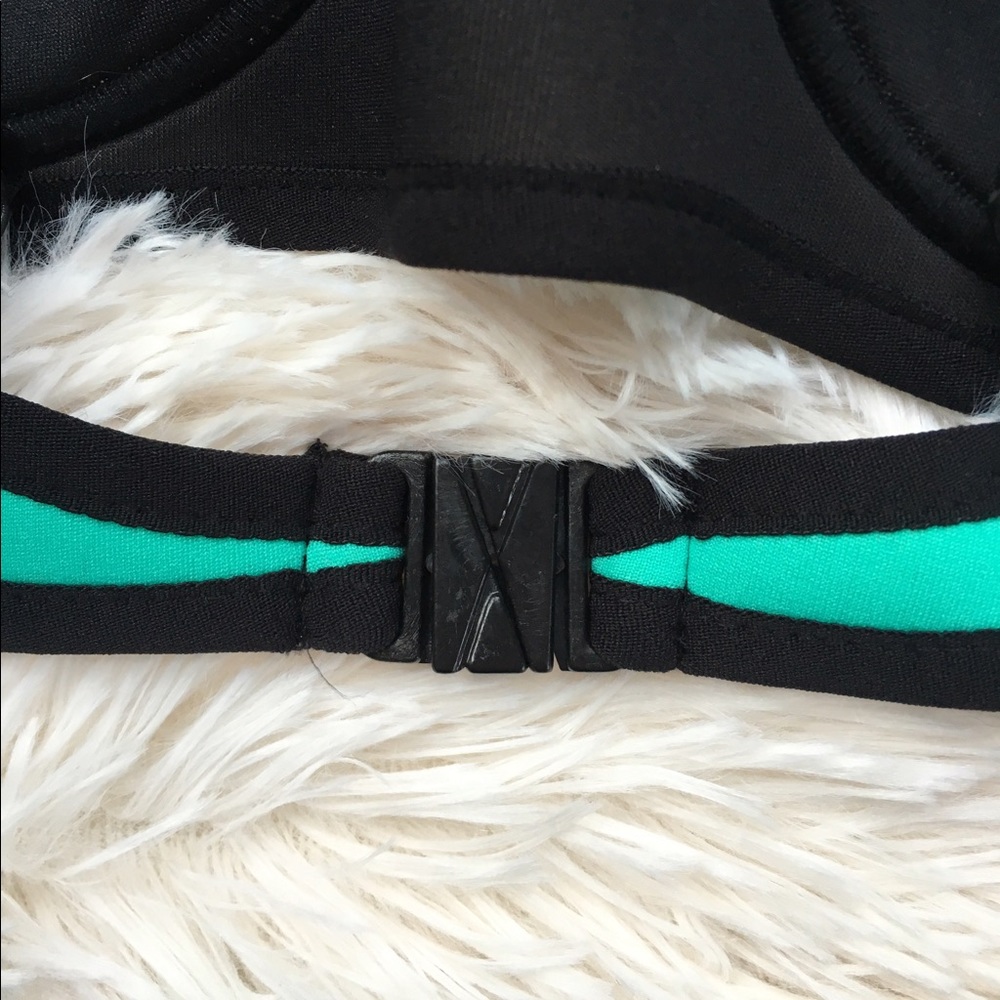 ❣Sale! Teal Neoprene Colorblock Bikini 👙 - Picture 6 of 7
