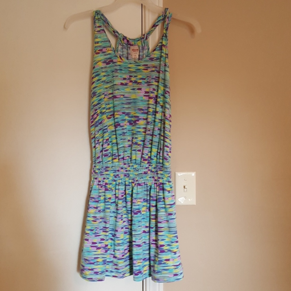 Colorful cotton sun dress