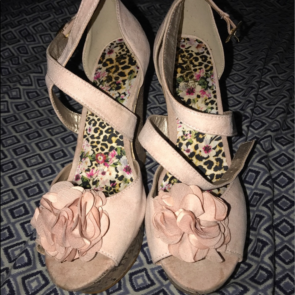 Charlotte Russe wedge sandals