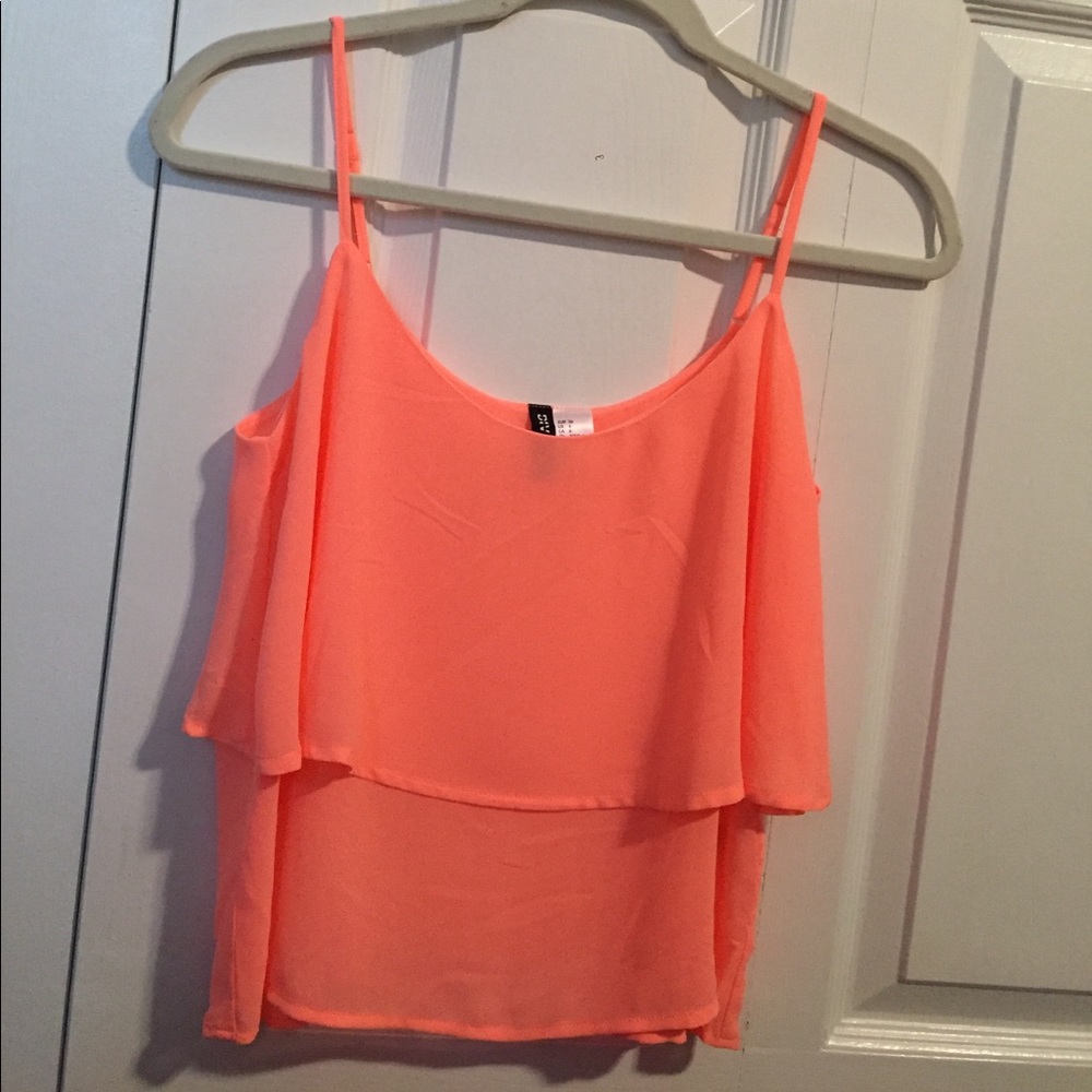 Neon flowy tank