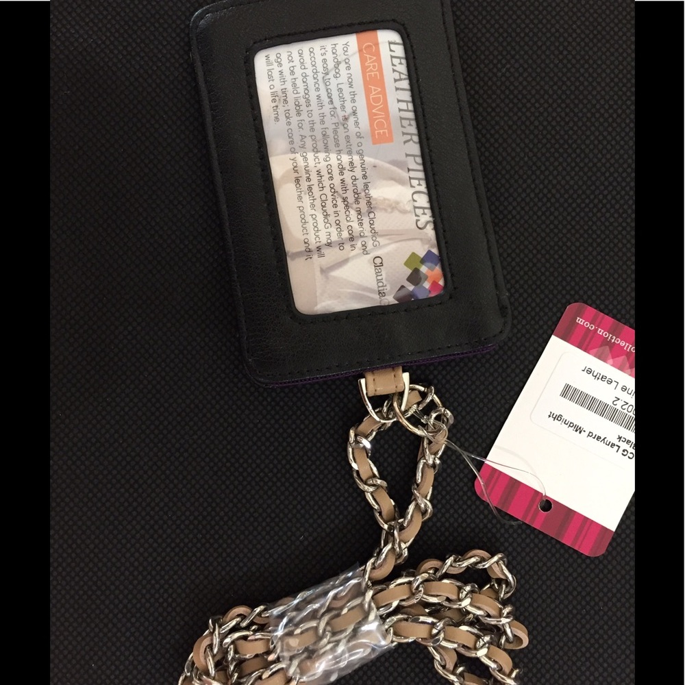 Elegant Lanyard, Made Of 100% Genuine Leather