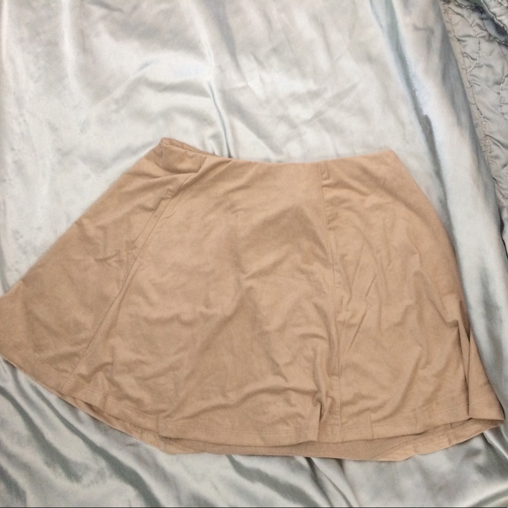 Brand new with tags soft beige skirt