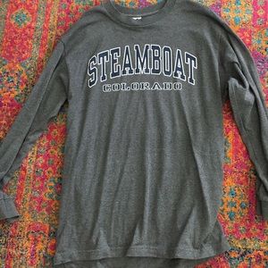 Long sleeve Steamboat T Shirt