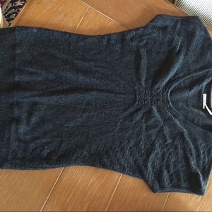 Max Studio short sleeve cashmere sweater