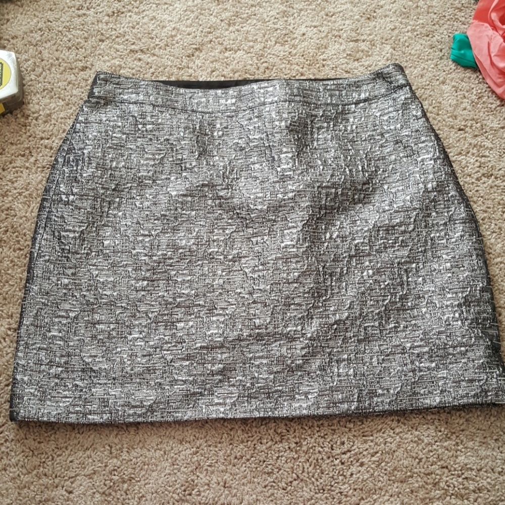 Banana Republic metallic skirt
