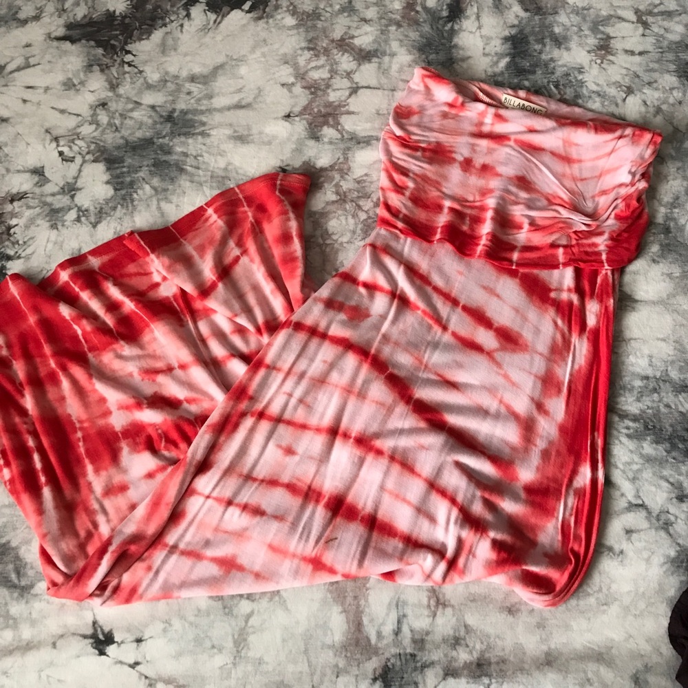 Billabong tie-dye maxi skirt