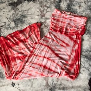 Billabong tie-dye maxi skirt